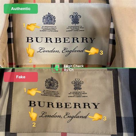 burberry jacket replica|authentic burberry polo labels.